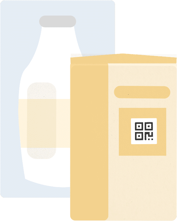 qr codes for consumer packaged goods