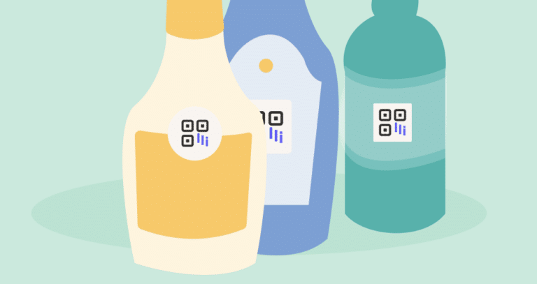QR codes for wine labels